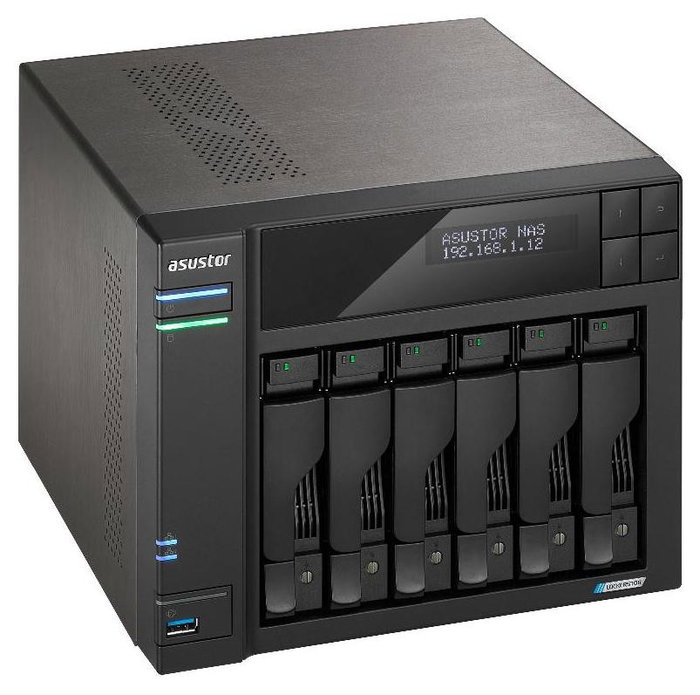 Asustor LOCKERSTOR 6 AS6706T 6-Bay NAS Asustor LOCKERSTOR 6 AS6706T 6-Bay NAS