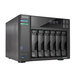 Asustor LOCKERSTOR 6 Servidor NAS Tower 6 Bahías Intel Celeron N5105 8GB DDR4 Dual 2.5GbE