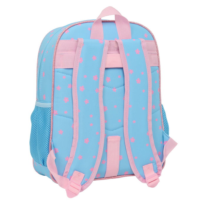 Safta Mochila Junior Adaptable a Carro Stitch Happy