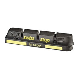 SwissStop Black Prince Pastillas de Freno para Ruedas de Carbono - Excelente Modulación y Rendimiento en Lluvia