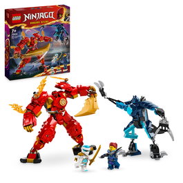 Lego Meca Elemental Del Fuego De Kai Ninjago 71808 Set De Construcción Para Niños Y Niñas A Partir De 7 Años