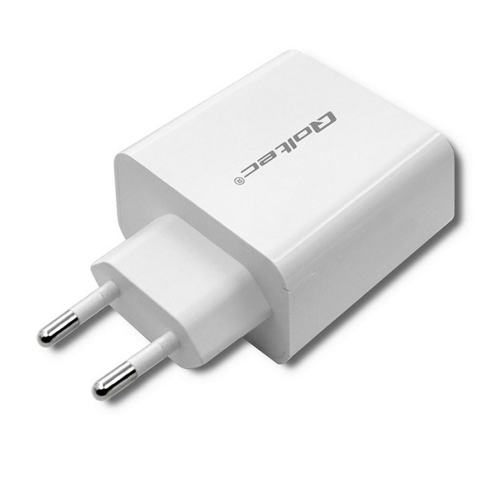 Qoltec Cargador de 45W USB Type-C PD y USB Blanco Qoltec Cargador de 45W USB Type-C PD y USB Blanco