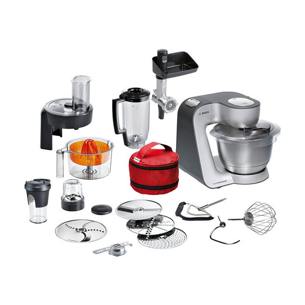 Bosch MUM59S81DE Robot de Cocina MUM 5 Series 4 con Mezcladora, Exprimidor, Picador y Licuadora de 0.5L, Tazón 3.9L Acero Inoxidable, Negro, 1000W Bosch MUM59S81DE Robot de Cocina MUM 5 Series 4 con Mezcladora, Exprimidor, Picador y Licuadora de 0.5L, Tazón 3.9L Acero Inoxidable, Negro, 1000W
