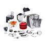 Bosch MUM59S81DE Robot de Cocina MUM 5 Series 4 con Mezcladora, Exprimidor, Picador y Licuadora de 0.5L, Tazón 3.9L Acero Inoxidable, Negro, 1000W
