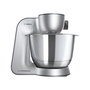 Bosch MUM59S81DE Robot de Cocina MUM 5 Series 4 con Mezcladora, Exprimidor, Picador y Licuadora de 0.5L, Tazón 3.9L Acero Inoxidable, Negro, 1000W