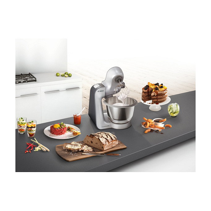 Bosch MUM59S81DE Robot de Cocina MUM 5 Series 4 con Mezcladora, Exprimidor, Picador y Licuadora de 0.5L, Tazón 3.9L Acero Inoxidable, Negro, 1000W Bosch MUM59S81DE Robot de Cocina MUM 5 Series 4 con Mezcladora, Exprimidor, Picador y Licuadora de 0.5L, Tazón 3.9L Acero Inoxidable, Negro, 1000W