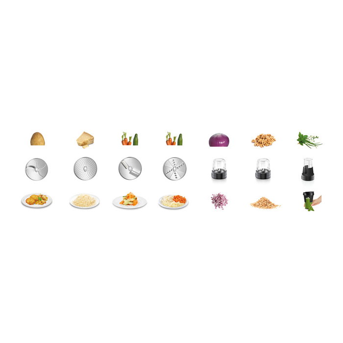 Bosch MUM59S81DE Robot de Cocina MUM 5 Series 4 con Mezcladora, Exprimidor, Picador y Licuadora de 0.5L, Tazón 3.9L Acero Inoxidable, Negro, 1000W Bosch MUM59S81DE Robot de Cocina MUM 5 Series 4 con Mezcladora, Exprimidor, Picador y Licuadora de 0.5L, Tazón 3.9L Acero Inoxidable, Negro, 1000W