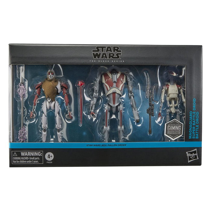 Star Wars Jedi: Survivor Black Series Pack de 3 Figuras Magna Guard, Super Battle Droid & Battle Droid