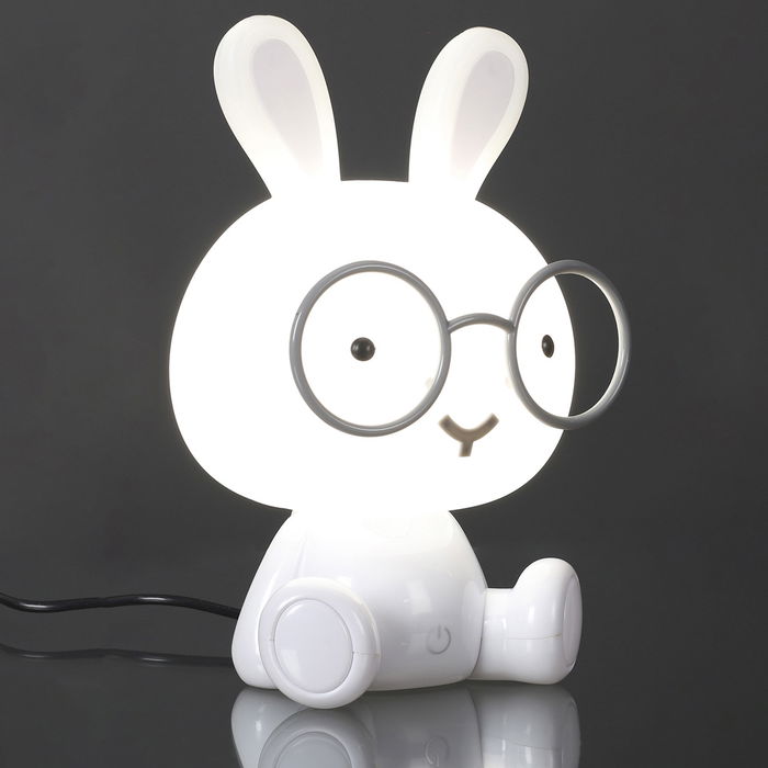 Home Deco Kids Luz Quitamiedo LED Conejo Kawaii
