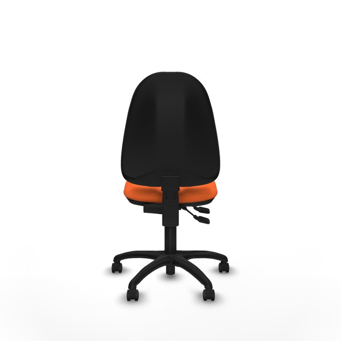 PIQUERAS Y CRESPO Silla de oficina Algarra Naranja