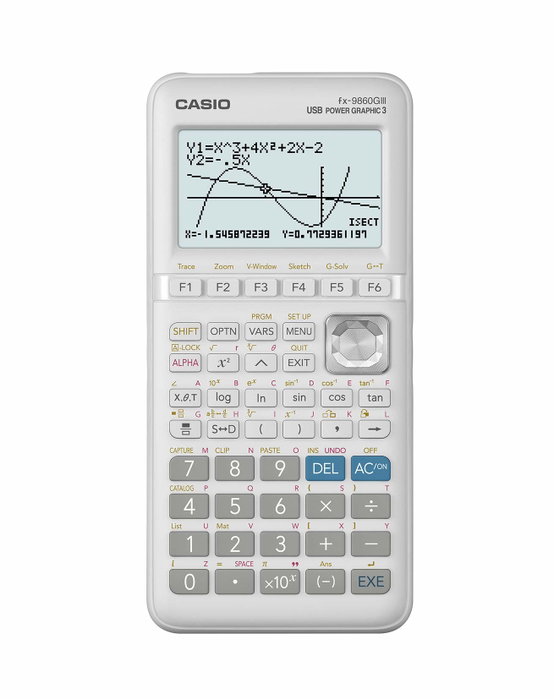 Casio FX-9860GIII Calculadora Gráfica Blanca