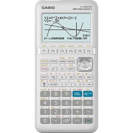 Casio Calculadora Gráfica Fx-9860 griii Gris 8 Líneas 21 Dígitos con Pantalla LCD de Alta Resolución y Funciones Avanzadas