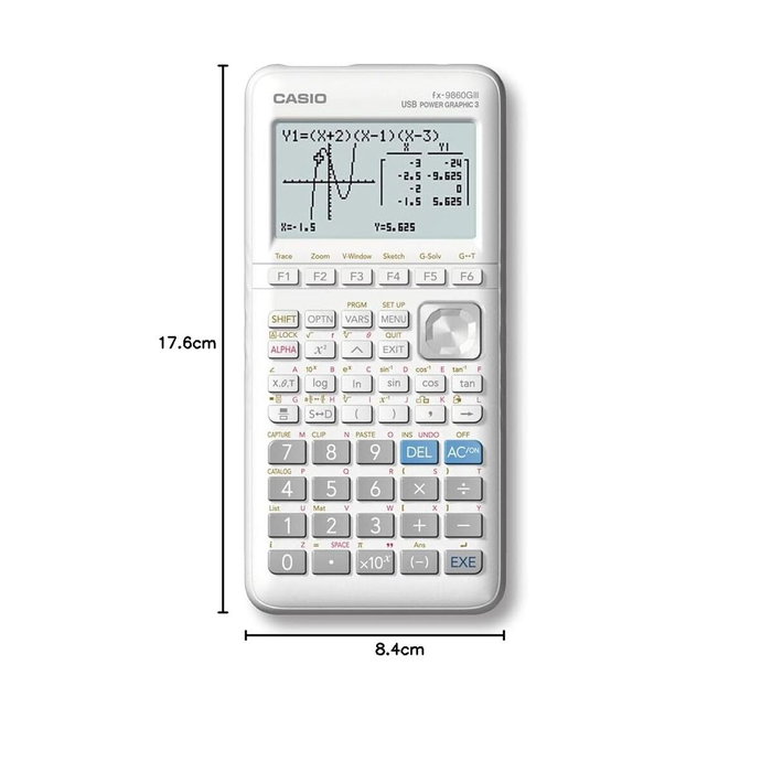 Casio FX-9860GIII Calculadora Gráfica Gris