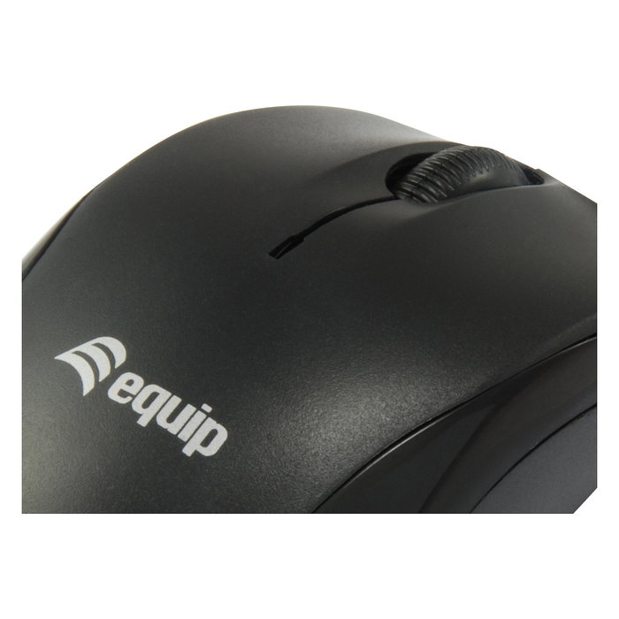 EQUIP Ratón Óptico Ambidextro USB Tipo A 1000 DPI Negro 245103 EQUIP Ratón Óptico Ambidextro USB Tipo A 1000 DPI Negro 245103