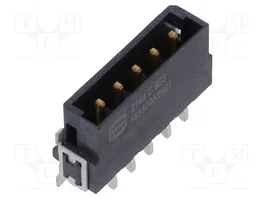HARTING Conector de datos har-flex® Power de 5 pines, placa a placa, SMT
