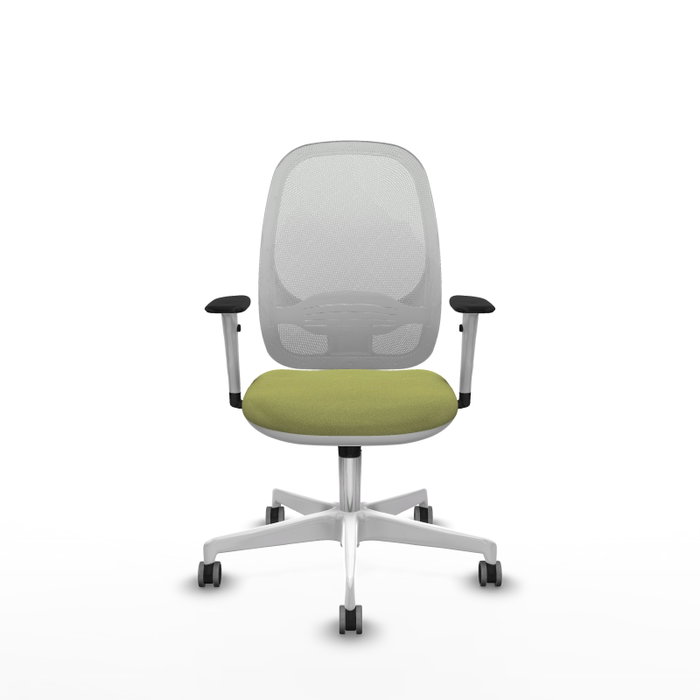 PIQUERAS Y CRESPO Silla de oficina Cilanco Verde oliva y Blanco PIQUERAS Y CRESPO Silla de oficina Cilanco Verde oliva y Blanco