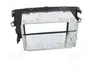 ACV Bastidor de montaje de radio para Toyota Auris (E15J/E15UT) 2007-2012 2 DIN Negro