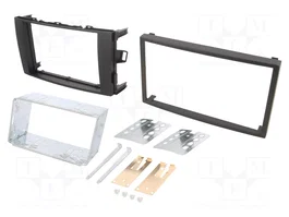 ACV Bastidor de montaje de radio para Toyota Auris (E15J/E15UT) 2007-2012 2 DIN Negro
