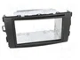 ACV Bastidor de montaje de radio para Toyota Auris (E15J/E15UT) 2007-2012 2 DIN Negro