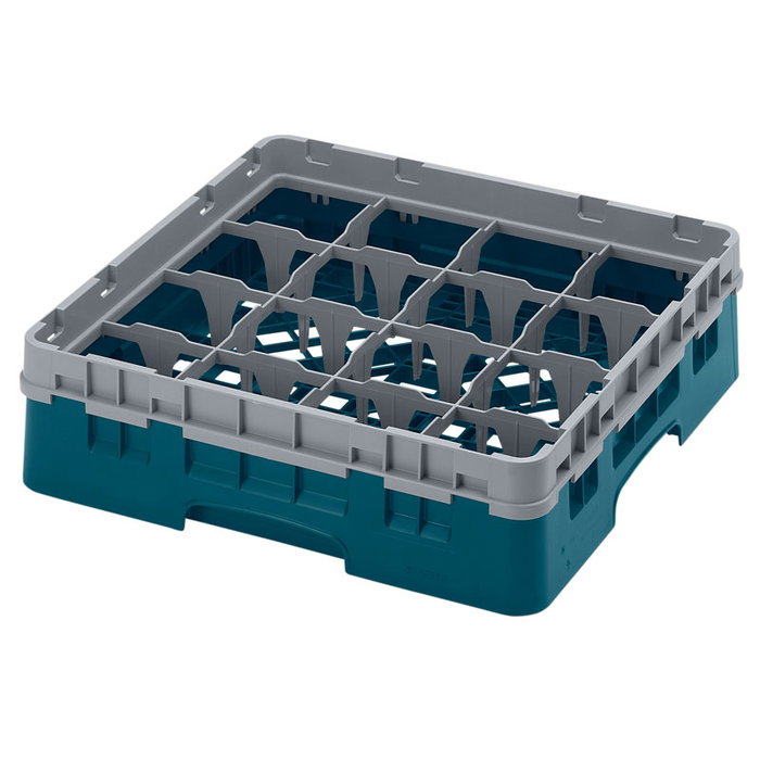 CAMBRO Cesta de lavado 16 compartimentos Cerceta CAMBRO Cesta de lavado 16 compartimentos Cerceta