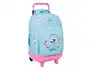 Safta Mochila Grande con Ruedas Blackfit8 Pétalos Compact Extraíble, Dimensiones 450x330x220 mm