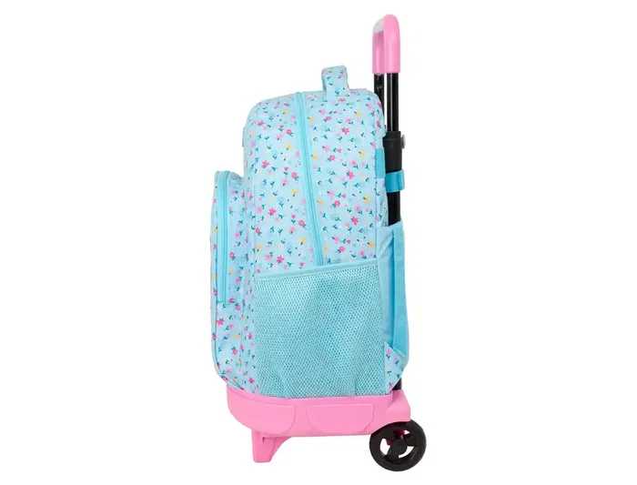 Safta Mochila Grande con Ruedas Blackfit8 Pétalos Compact Extraíble, Dimensiones 450x330x220 mm