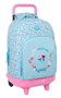 Safta Mochila Grande Con Ruedas Compact Extraible 33x45x22cm - Para Viajes y Escuela