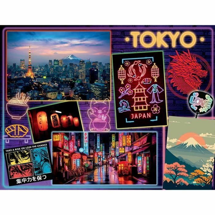 Ravensburger Nathan-Puzzle Descubrimiento de Tokio 2000 piezas