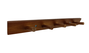 DKD Home Decor Perchero de Pared de Acacia Natural con 5 Colgadores