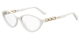 Moschino MOS597-VK6 Gafas de vista para mujer en blanco