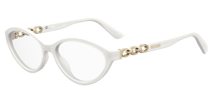 Moschino MOS597-VK6 Gafas de vista para mujer en blanco Moschino MOS597-VK6 Gafas de vista para mujer en blanco