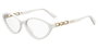 Moschino MOS597-VK6 Gafas de vista para mujer en blanco