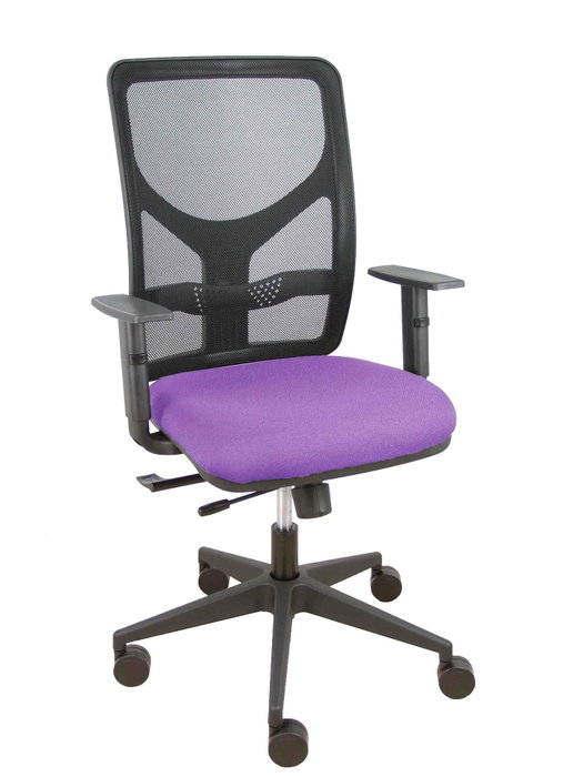 PIQUERAS Y CRESPO Silla de oficina Motilla con mecanismo Sincro/Traslack, Lila y Negro PIQUERAS Y CRESPO Silla de oficina Motilla con mecanismo Sincro/Traslack, Lila y Negro