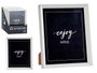 Giftdecor Portafoto Plástico Moldura Blanco 20x25 cm (Set de 24)
