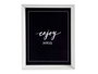 Giftdecor Portafoto Plástico Moldura Blanco 20x25 cm (Set de 24)