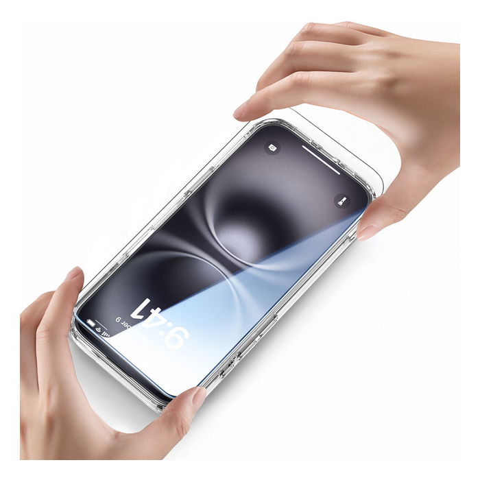 4smarts Set de Protección 360 Premium para Apple iPhone 17 Pro, Bumper y Protector de Pantalla Transparente