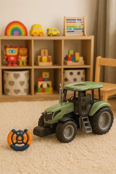 JugaToys Tractor de granja con control remoto 34x14x16 cm JugaToys Tractor de granja con control remoto 34x14x16 cm