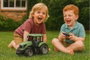 JugaToys Tractor de granja con control remoto 34x14x16 cm