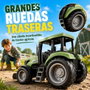 JugaToys Tractor de granja con control remoto 34x14x16 cm