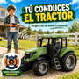 JugaToys Tractor de granja con control remoto 34x14x16 cm