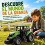 JugaToys Tractor de granja con control remoto 34x14x16 cm