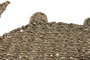 DKD Home Decor Mantel Individual de Seagrass con Cangrejo, Natural, Pack de 4