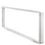Marco Aluminio Panel LED 120x30cm