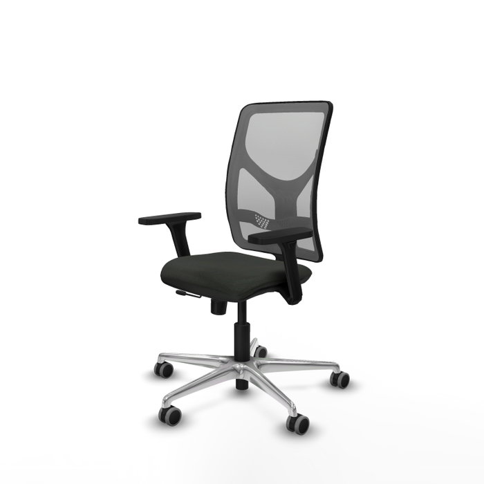 PIQUERAS Y CRESPO Silla de oficina Motilla con mecanismo Sincro/Traslack, Brazos 3D y Malla Gris PIQUERAS Y CRESPO Silla de oficina Motilla con mecanismo Sincro/Traslack, Brazos 3D y Malla Gris