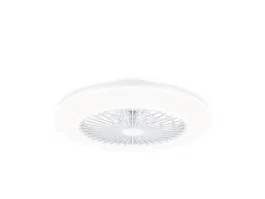 Philips 8720169260641 Ventilador de techo LED con luz regulable y mando a distancia, 42W, 3000K-6500K, 48.5cm, blanco plástico, IP20, para dormitorio