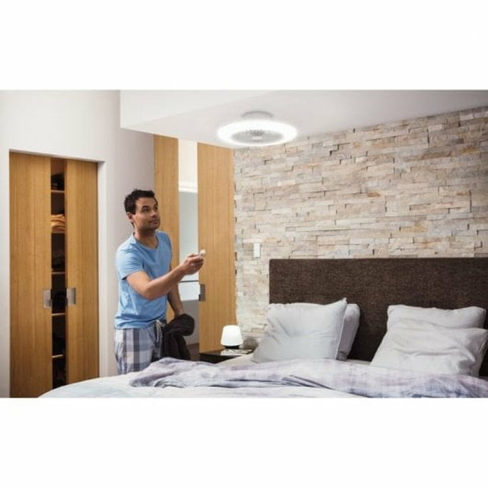 Philips Amigo Ventilador de Techo Blanco con Lámpara LED Regulable