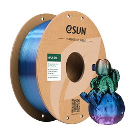 eSUN EPLA-SILK Filamento PLA 1.75mm, 1 kg, Color Universe - Multicolor, 1 Pieza