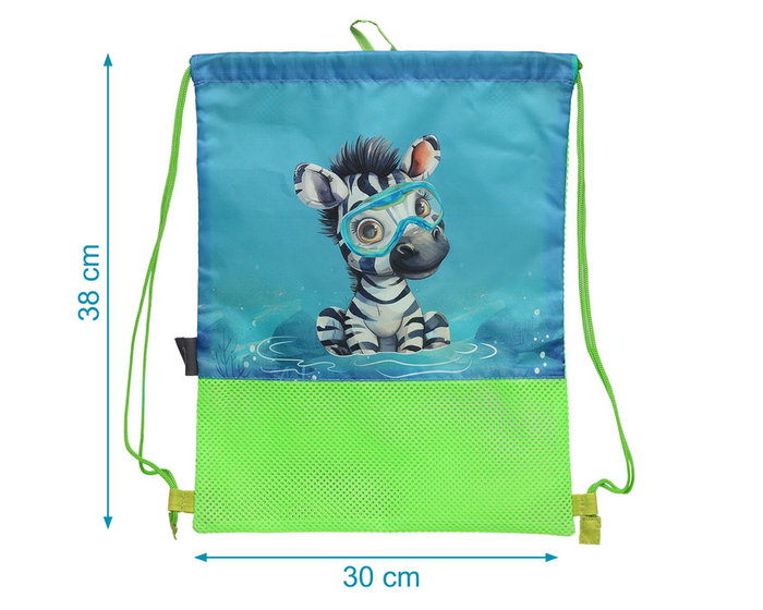 KioKids Safari fun Bolsa de Playa Animales Verde KioKids Safari fun Bolsa de Playa Animales Verde