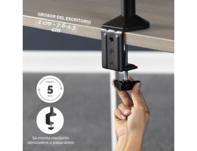 Fellowes Brazo para Monitor Reflex Series Negro Fellowes Brazo para Monitor Reflex Series Negro