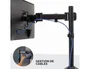 Fellowes Brazo para Monitor Reflex Series Negro